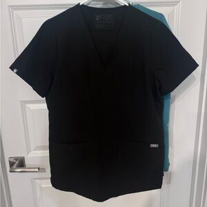 Figs black sets size medium